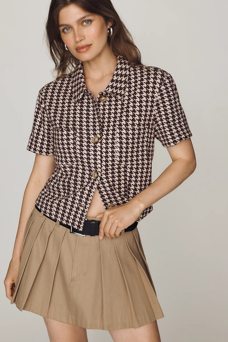 Dolan Left Coast Short-Sleeve Ponte Shirt