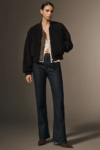 AGOLDE Iona Skye Shearling Bomber Jacket
