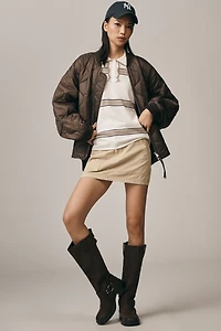 AGOLDE Isla Quilted Bomber Jacket