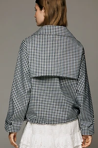 Barbour Bronwyn Check Showerproof Jacket