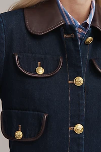 Avec Les Filles Denim Lady Jacket