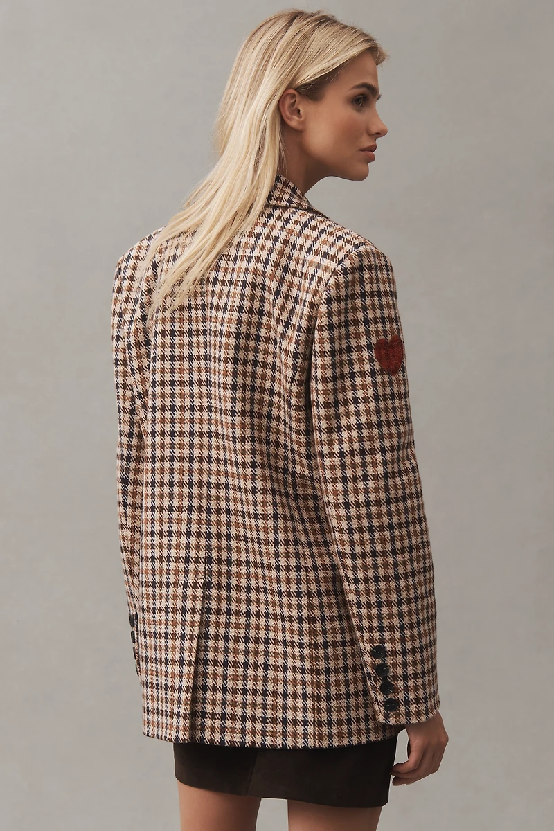 Avec Les Filles Patchwork Blazer