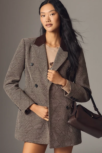 Avec Les Filles Hourglass Blazer