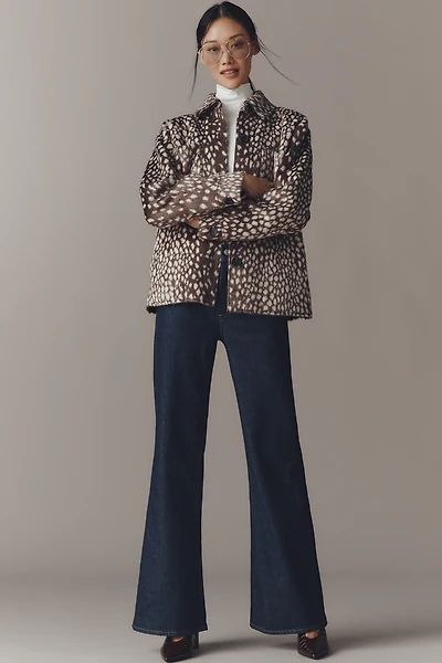 Avec Les Filles Faux-Fur Shacket