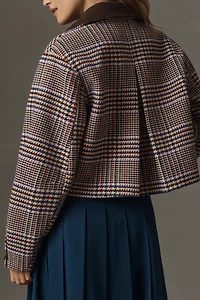 Avec Les Filles Cropped Boxy Jacket