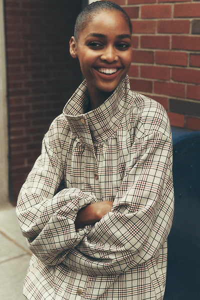 Avec Les Filles Funnel-Neck Anorak