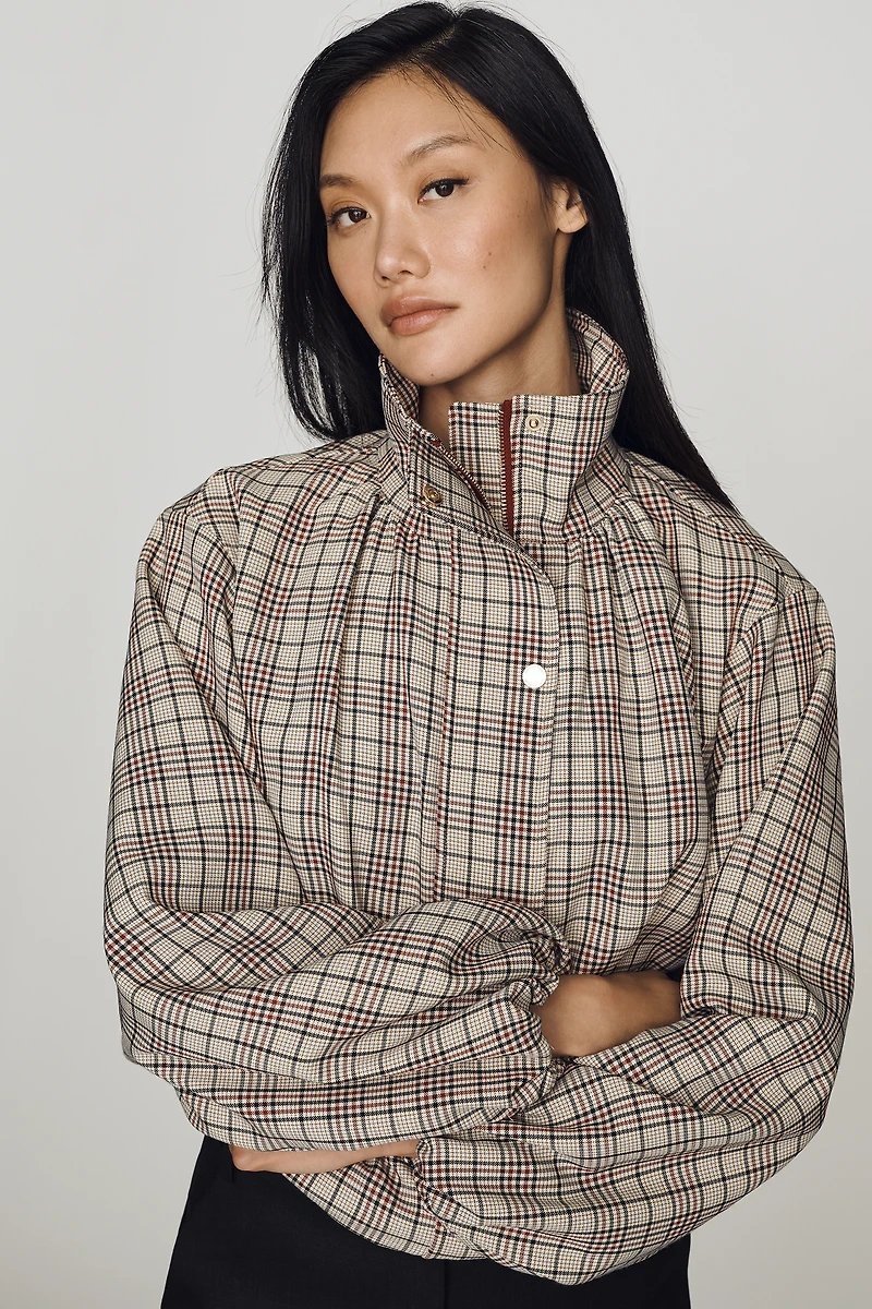 Avec Les Filles Funnel-Neck Anorak