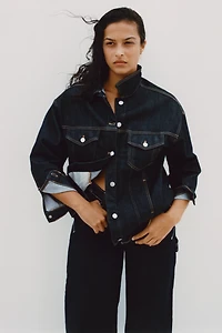 The Weston Denim Boyfriend Jacket by Pilcro