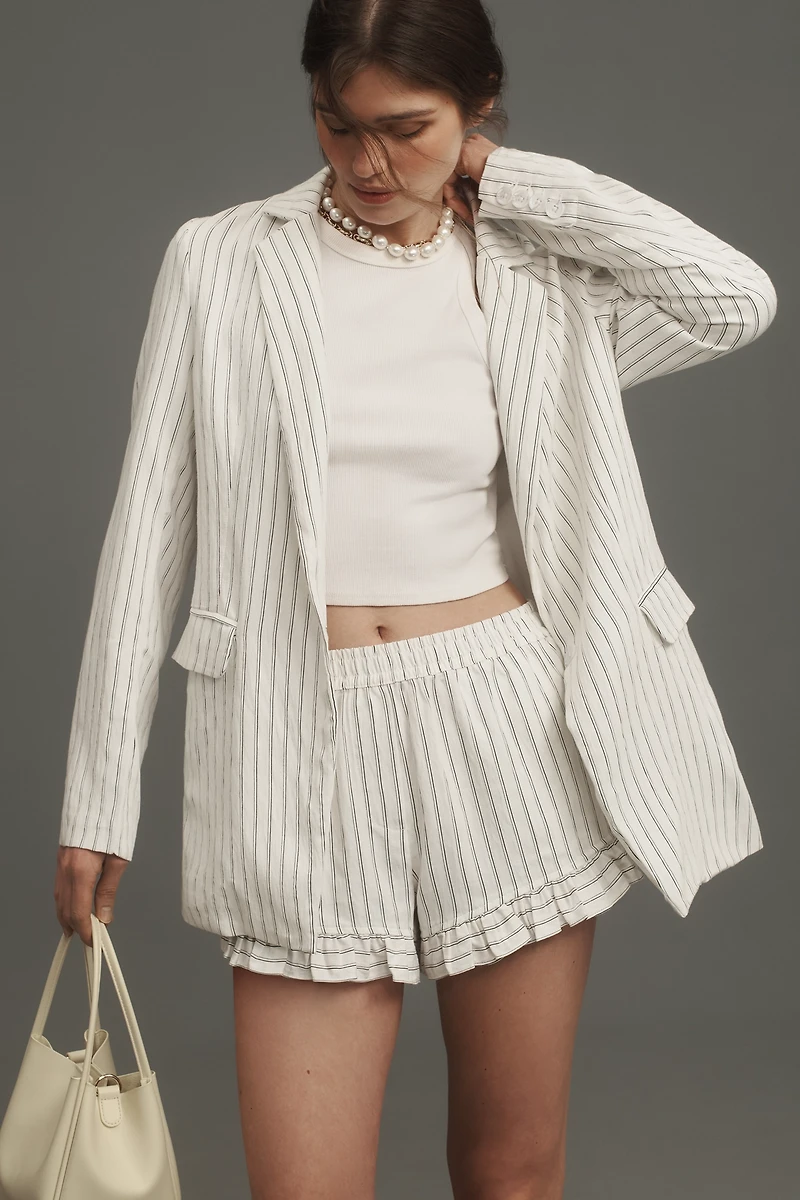 The Tessie Blazer by Maeve: Striped Edition