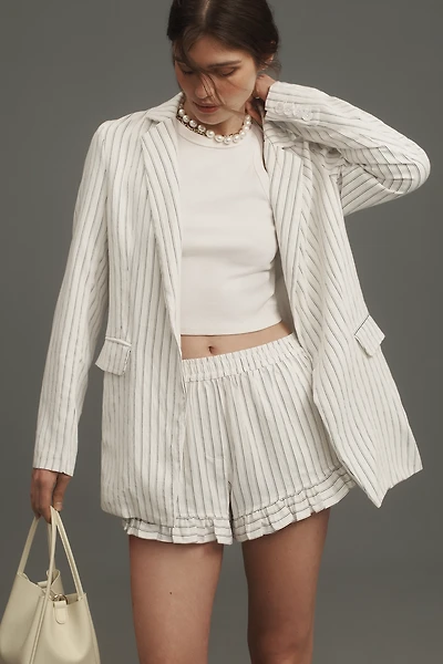The Tessie Blazer by Maeve: Striped Edition