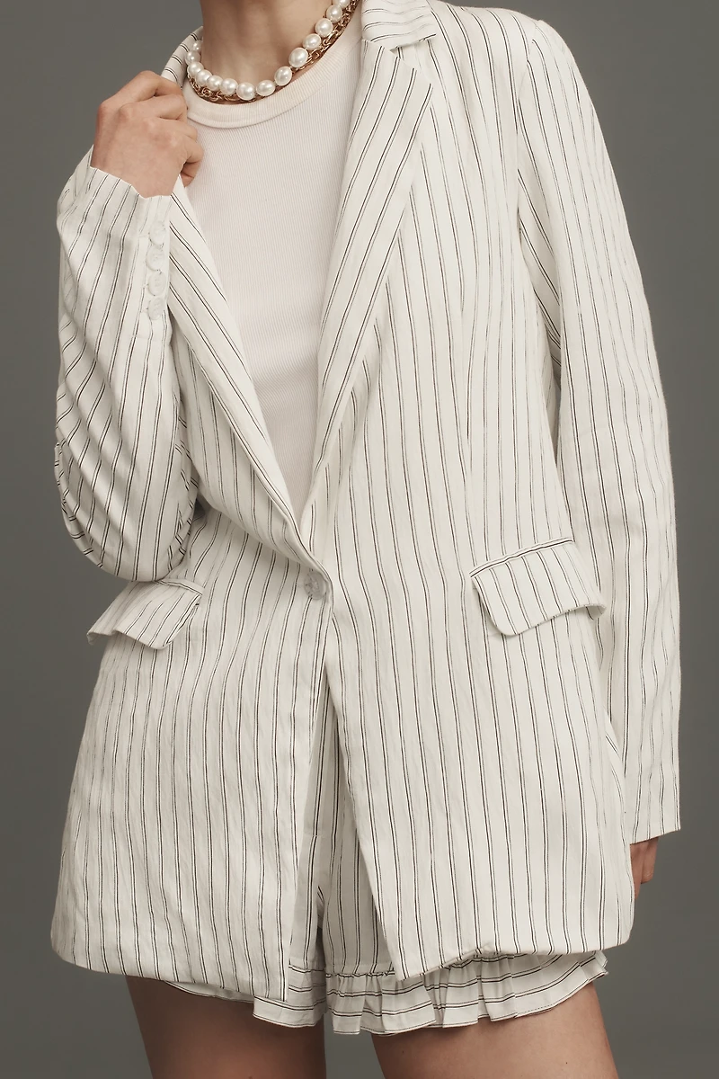 The Tessie Blazer by Maeve: Striped Edition