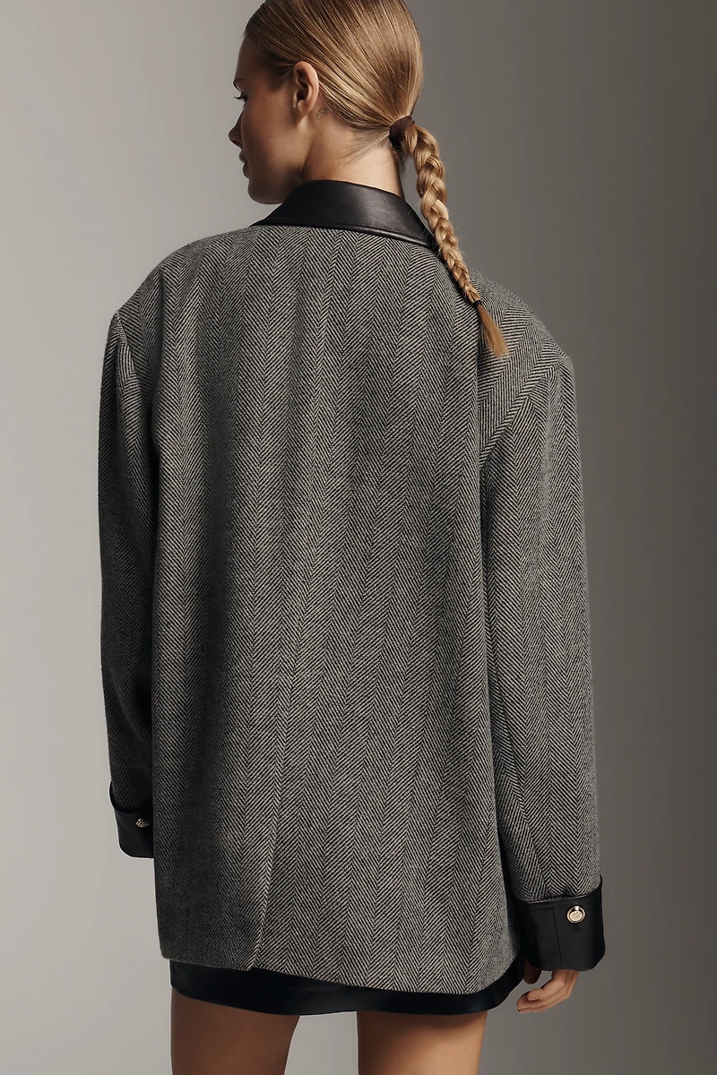 Lamarque Evie Herringbone Blazer