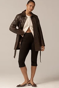 Lamarque Marlowe Real Leather Belted Jacket