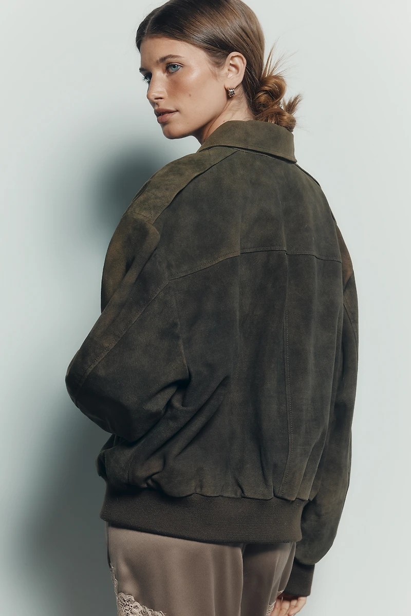 Lamarque Trevanna Suede Jacket