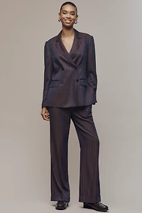 Maeve Pinstripe Relaxed Blazer