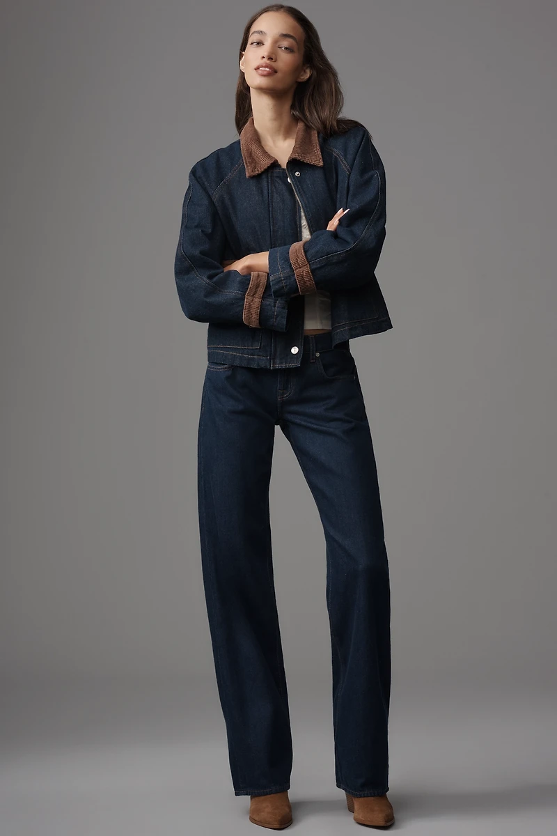 FRNCH Zola Denim Chore Jacket