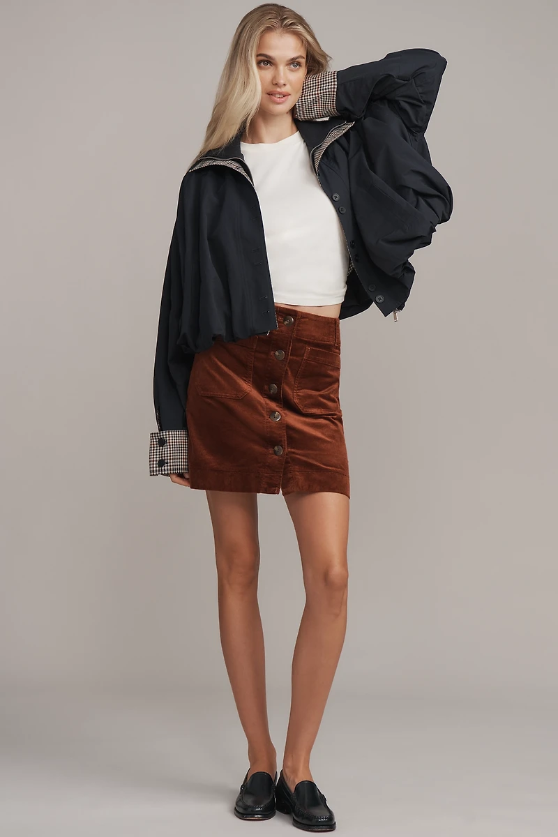 Find Me Now Amaryllis Crop Bomber Jacket