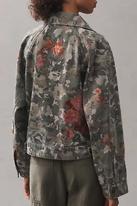 Pilcro Embroidered Utility Jacket