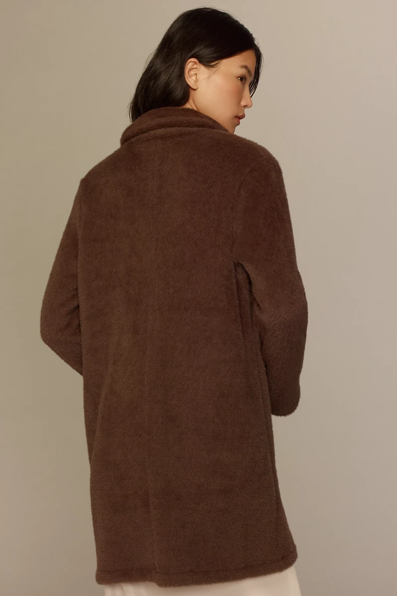 Sanctuary Hometown Fuzzy Knit Coat