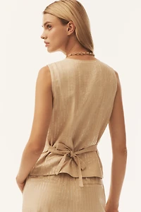 Sanctuary Sequin Relaxed Modern Vest