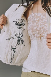 Sanctuary Dandelion Trophy Bubble-Hem Jacket