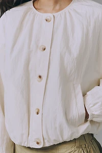 Sanctuary Dandelion Trophy Bubble-Hem Jacket