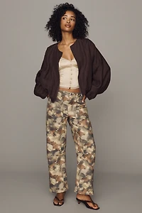 Sanctuary Linen Bubble Jacket