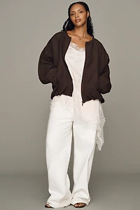 Sanctuary Linen Bubble Jacket