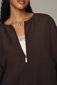 Sanctuary Linen Bubble Jacket