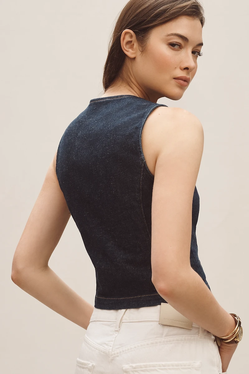 Pilcro Denim Vest