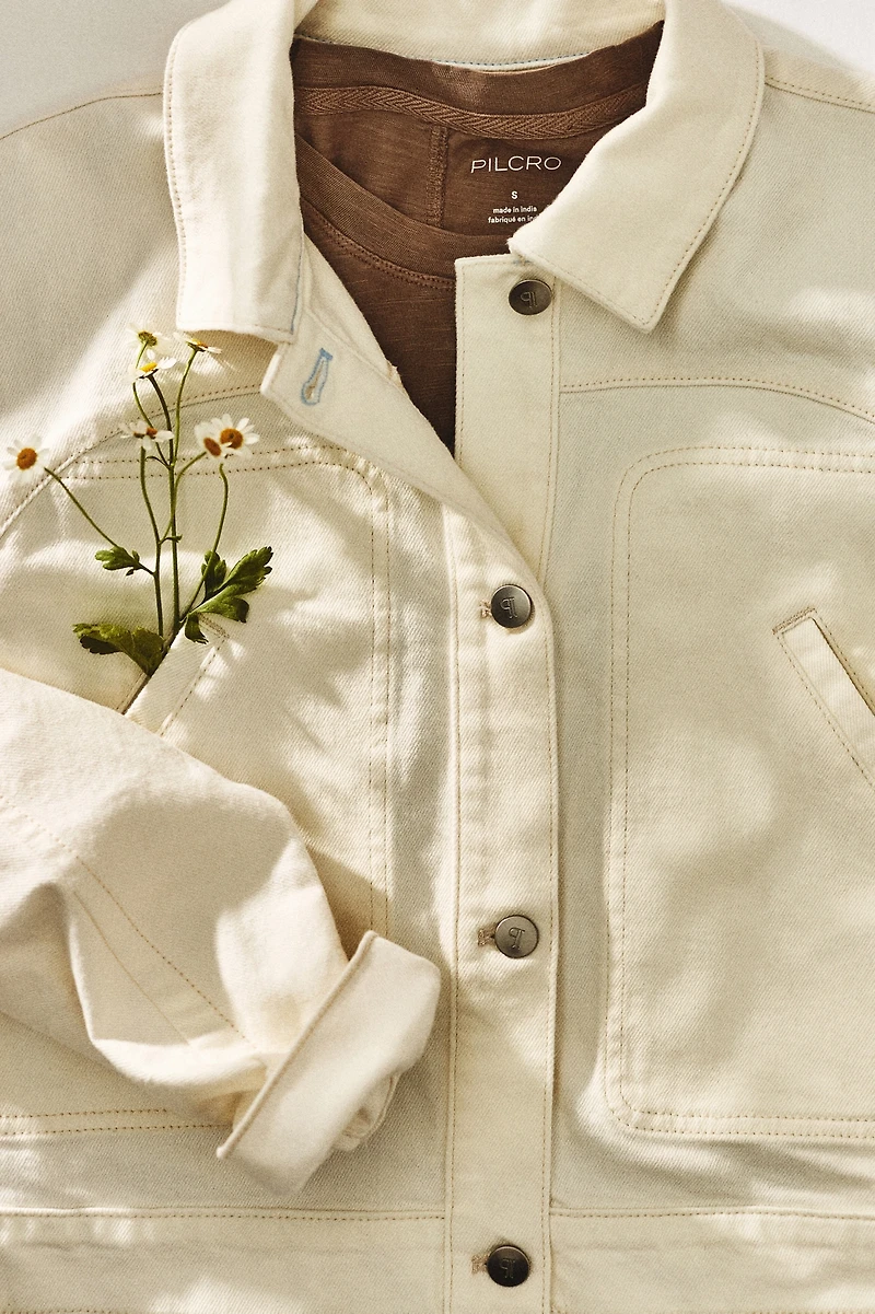 The Dolman Regenerative Cotton Denim Jacket