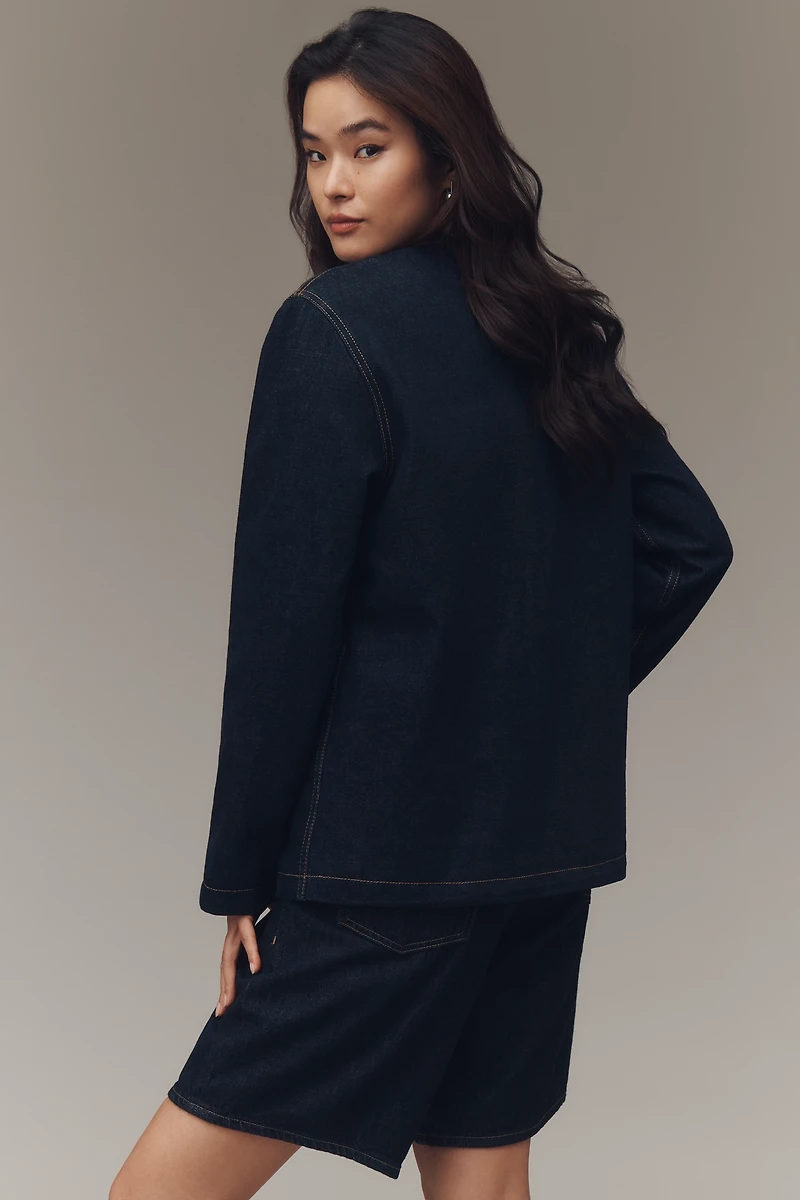 Maeve Oversized Denim Jacket