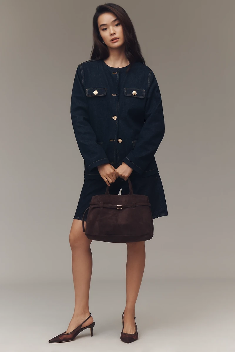 Maeve Oversized Denim Jacket