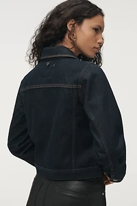 Pilcro Denim Capelet Jacket