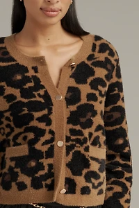 NVLT Knit Leopard Jacket