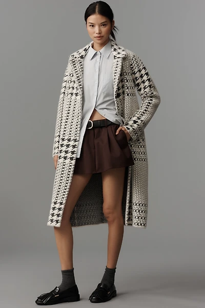 NVLT Knit Button-Front Coat