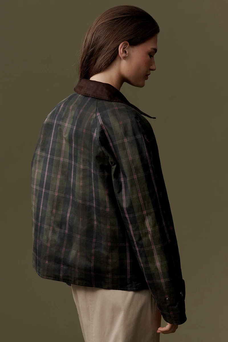 NVLT Waxed Cotton Plaid Jacket