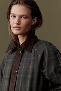 NVLT Waxed Cotton Plaid Jacket