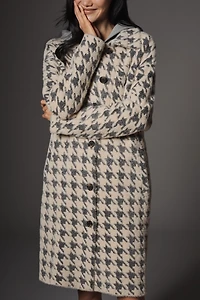 NVLT Houndstooth Knit Jacket