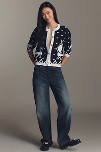 NVLT Argyle Knit Lady Jacket