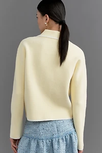 NVLT Knit Zip-Front Shacket