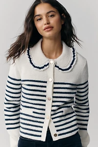 NVLT Striped Knit Jacket