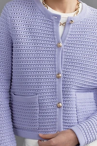 NVLT Cotton Knit Textured Jacket