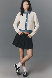 NVLT Mixed Denim Knit Jacket