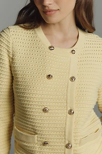 NVLT Knit Double-Breasted Lady Jacket