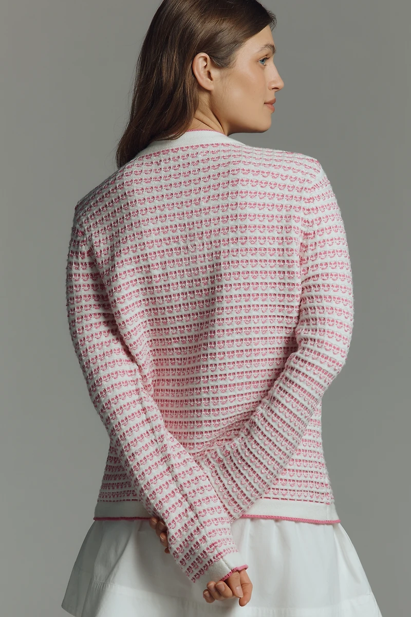 NVLT Collarless Knit Jacket