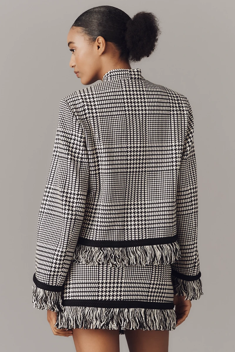Hope for Flowers by Tracy Reese Fringe Bow Jacket