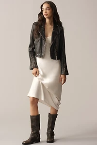 Mauritius Sharon Leather Moto Jacket