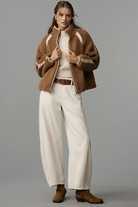 UGG® Nikia UGGfluff Crochet Fleece Jacket