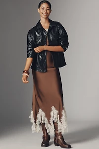 The Weston Boyfriend Jacket by Pilcro: Faux Leather Edition